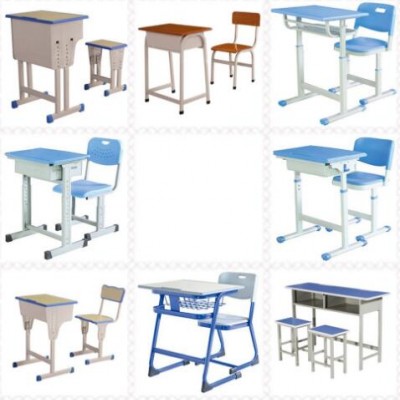 学校学生课桌椅 旦管课桌椅 课桌套装 儿童书桌 学习桌儿童